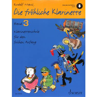 9783795798932 - Noten Die fröhliche Klarinette 3 Schule Rudolf Mauz ED 21503D downloadcode