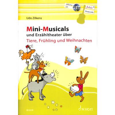 Mini Musicals und Erzähltheater über Tiere Frühling und Weihnachten