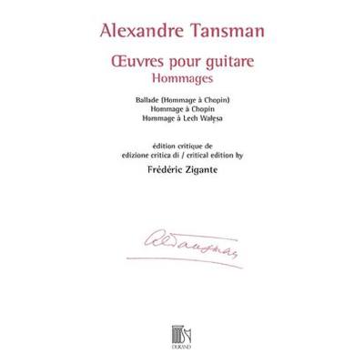 9790044094981 - Oeuvres pour guitare | Hommage