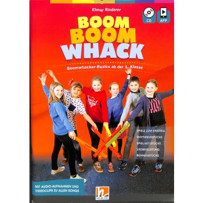 9783990692936 - Boom Boom Whackinkl Audio-CD + App - Elmar Rinderer Gebunden