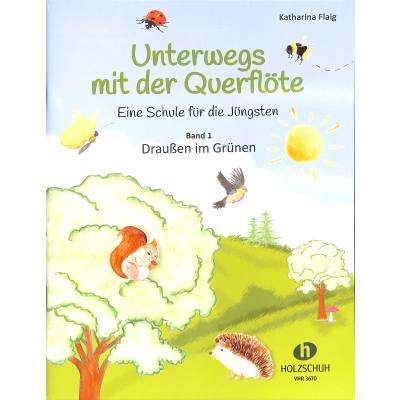 9783864341472 - Unterwegs mit der Querflöte - Draussen im Grünen