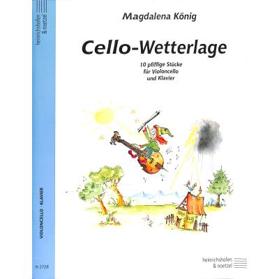 9790204427284 - Cello-Wetterlage Partitur und Stimmen - Magdalena König Kartoniert (TB)