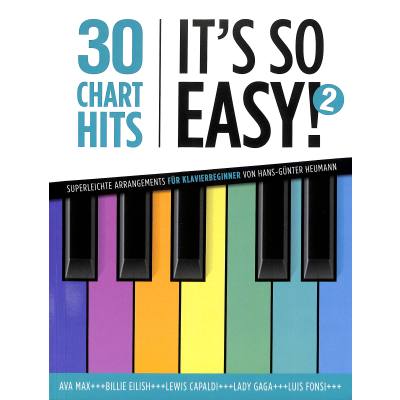 9783954562558 - Noten Its Its so easy - 30 Chart Hits 2 Bosworth BoE 7984 Klavier 30 Chart Hits