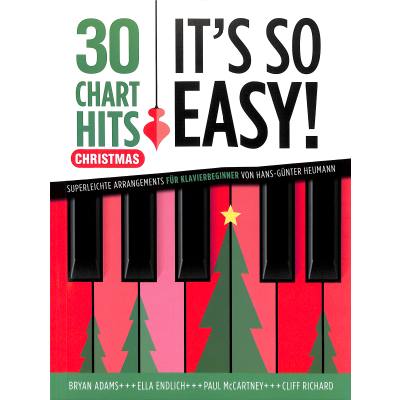 9783954562565 - Noten Its Its so easy - 30 Chart Hits Christmas BoE 7985 Klavier 30 Chart Hits