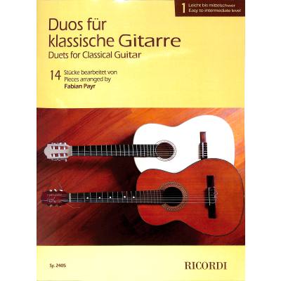 9790204224050 - Duos für klassische Gitarre