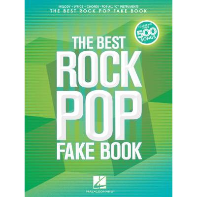 0884088207496 - The best rock pop fake book