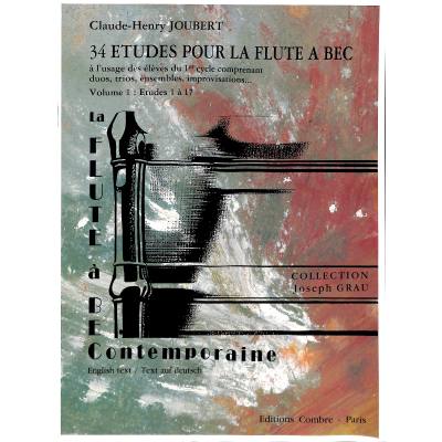 9790230357364 - Etudes pour flute a bec 1