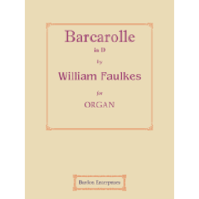 9790206703720 - Barcarolle D-Dur