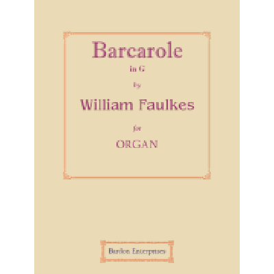 9790206705311 - Barcarolle G-Dur