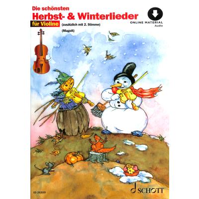 9783795721626 - Die schönsten Herbst- und Winterlieder Geheftet