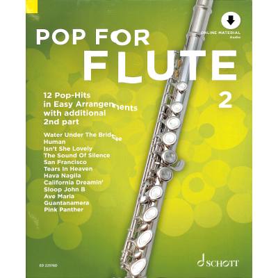 9783795720742 - Noten Pop for flute 2 ED 22576D für Querflöte incl Audio downloadcode