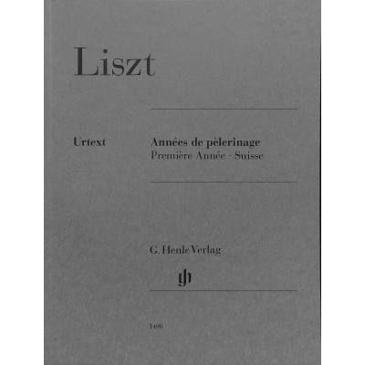 9790201814902 - Liszt Franz - Années de pèlerinage Première Année - Suisse Kartoniert (TB)