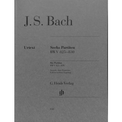 9790201815183 - Bach Johann Sebastian Bach Johann Sebastian - Sechs Partiten BWV 825-830