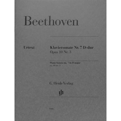 9790201811468 - G Henle Urtext-Ausgabe   Ludwig van Beethoven - Klaviersonate Nr 7 D-dur op 10 Nr 3 Kartoniert (TB)