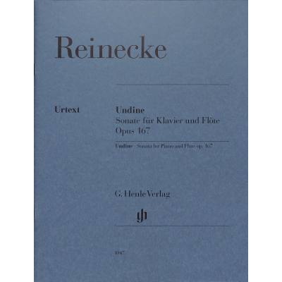 9790201810478 - G Henle Urtext-Ausgabe   Carl Reinecke - Undine - Flötensonate op 167 - Carl Reinecke Kartoniert (TB)