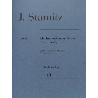 9790201814544 - G Henle Urtext-Ausgabe   Johann Stamitz - Klarinettenkonzert B-dur - Johann Stamitz Kartoniert (TB)