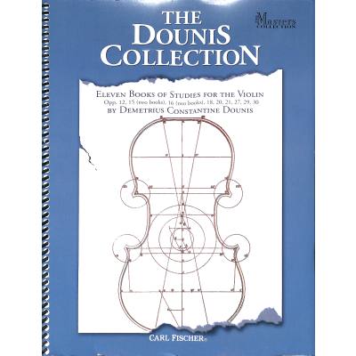 0680160906048 - The Dounis collection | 11 Books of studies for the violin