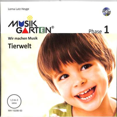 9783920468303 - Heyge Lorna Lutz - GEBRAUCHT Musikgarten 1 - Tierwelt - Liederheft inkl CD Phase 1 Wir machen Musik Liederheft mit CD (Musikgarten   Gemeinsam musizieren für Kleinkinder mit ihren Familien) - Preis vom 08112023 060318 h