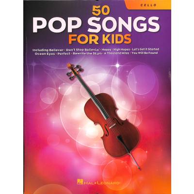 0840126936360 - 50 Pop songs for kids