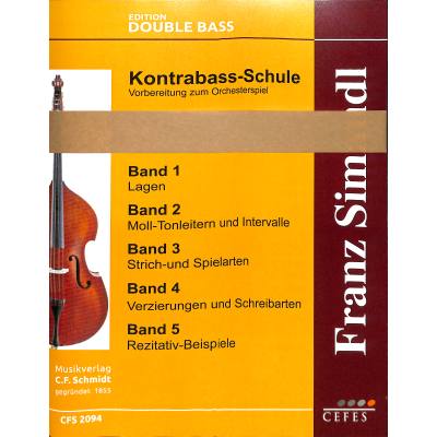 Kontrabass Schule 1-5