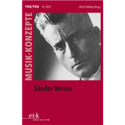 9783967073898 - Musik Konzepte 192 193 - Sandor Veress