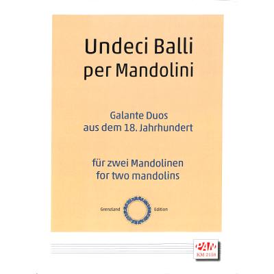 9790502781088 - Undeci Balli | Galante Duos aus dem 18 Jahrhundert