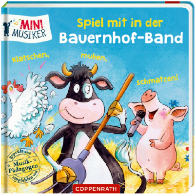 9783649631163 - Sandra Grimm - GEBRAUCHT Spiel mit in der Bauernhof-Band Klatschen muhen schmatzen! (Mini-Musiker) - Preis vom 02062023 050629 h