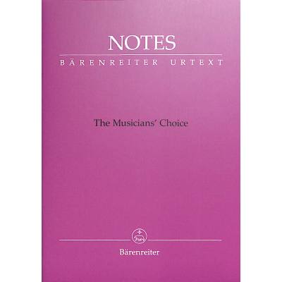 9790006574803 - Bärenreiter Notes | Notizbuch