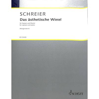 0842819114031 - Das ästhetische Wiesel (nach Christian Morgenstern) 0842819114031 - Das ästhetische Wiesel (nach Christian Morgenstern)