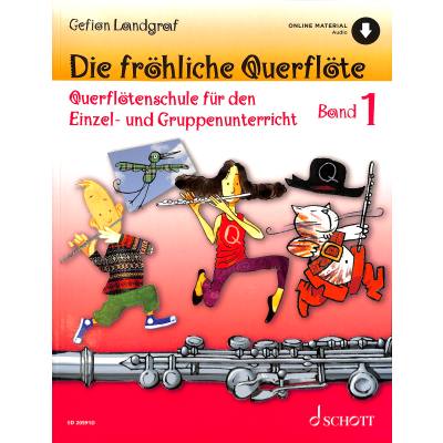 9783795722876 - Die fröhliche Querflöte   Band 1 - Gefion Landgraf Kartoniert (TB)