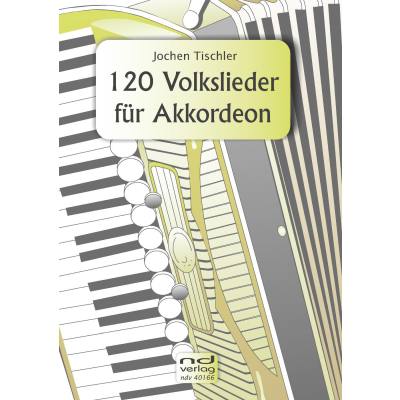 9790502880224 - 120 Volkslieder für Akkordeon