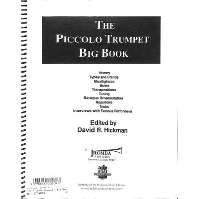 9990000005093 - The piccolo trumpet big book