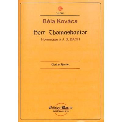 9990052087177 - Herr Thomaskantor | Hommage a J S Bach