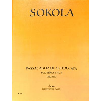 9790205007737 - Passacaglia quasi Toccata sul tema Bach