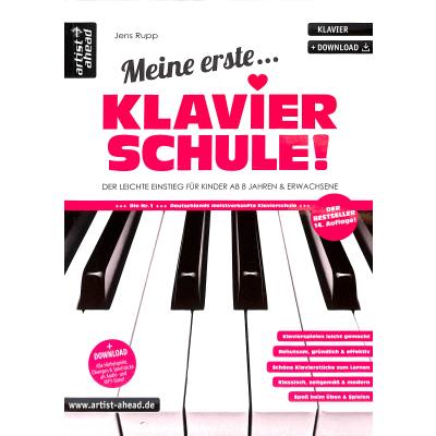 9783866421806 - Meine erste Klavierschule inkl Audio-CD! - Jens Rupp Gebunden