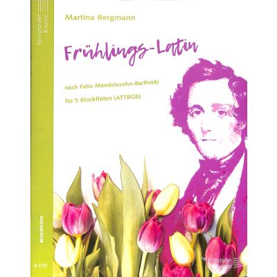 9790204427550 - Frühlings-Latin Partitur und Stimmen - Martina Bergmann Kartoniert (TB)