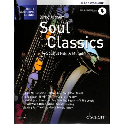 9783795722890 - Noten Soul Classics Altsaxophon incl downloadcode ED 22378D Dirko Juchem