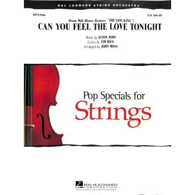 0073999219562 - Can you feel the love tonight 0073999219562 - Can you feel the love tonight