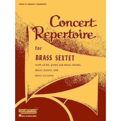 0073999744002 - Concert repertoire for brass sextett