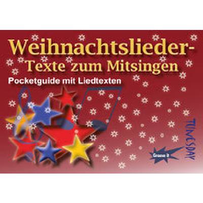 9783955340292 - Weihnachtsliedertexte zum Mitsingen | Pocketguide mit Liedtexten