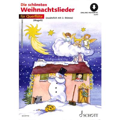 9783795724733 - Noten DIE SCHÖNSTEN WEIHNACHTSLIEDER für Querflöte 1 & 2Stimme ED 8771D