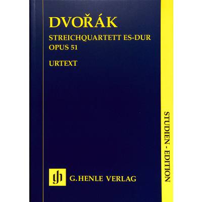 9790201870212 - Dvorák Antonín - Streichquartett Es-dur op 51 - Antonín Dvorák Kartoniert (TB)