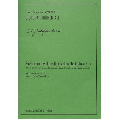 9790215613478 - Sinfonia con violoncello e violino obbligato 9790215613478 - Sinfonia con violoncello e violino obbligato