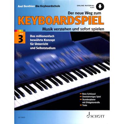 9783795723040 - Der neue Weg zum Keyboardspiel 3 - Axel Benthien Geheftet