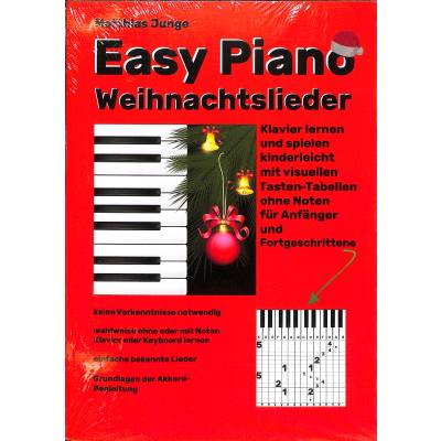 9783965472174 - Easy Piano   Easy Piano Weihnachtslieder - Matthias Junge Kartoniert (TB)