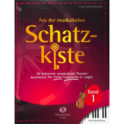 9783864341564 - Aus der musikalischen Schatzkiste 1 - Klavierbegleitung zu Viola Violoncello Kartoniert (TB)