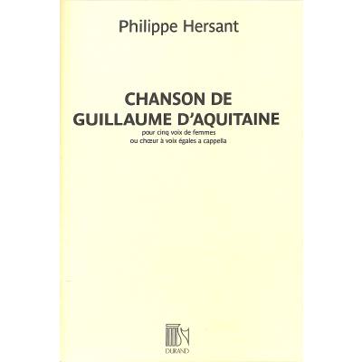 9790044093410 - Chanson de Guillaume Daquitaine