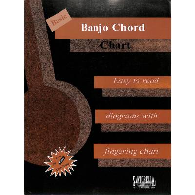 9781890281342 - Basic Banjo Chord Chart