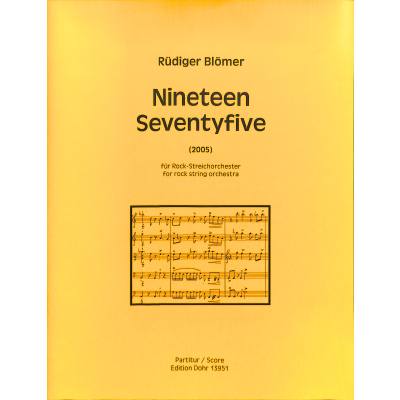 9790202029510 - Nineteen seventyfive