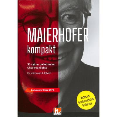 9783990698563 - Maierhofer kompakt SATB - Großdruck - Lorenz Maierhofer Kartoniert (TB)